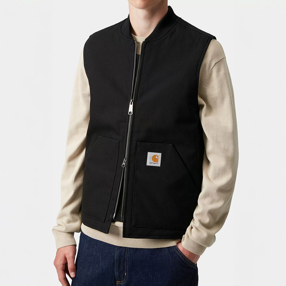 Carhartt WIP CLASSIC VEST ブラック Carhartt WIP Classic Vest, Black | Negozio online ufficiale
