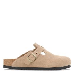 BOSTON SUEDE LEATHER Unisex Clog, Sandcastle