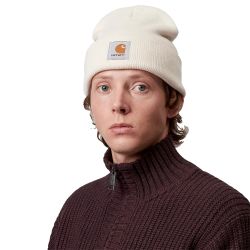 SHORT WATCH HAT Unisex Beanie, Natural