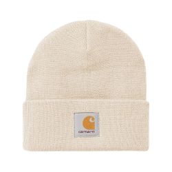 SHORT WATCH HAT Unisex Beanie, Natural