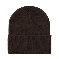 SHORT WATCH HAT Unisex Beanie, Tobacco