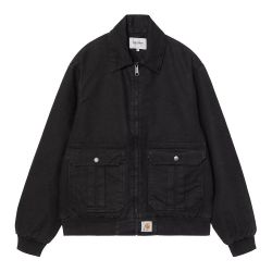 STANTON JACKET Men's Jacket, Black Stone Washed