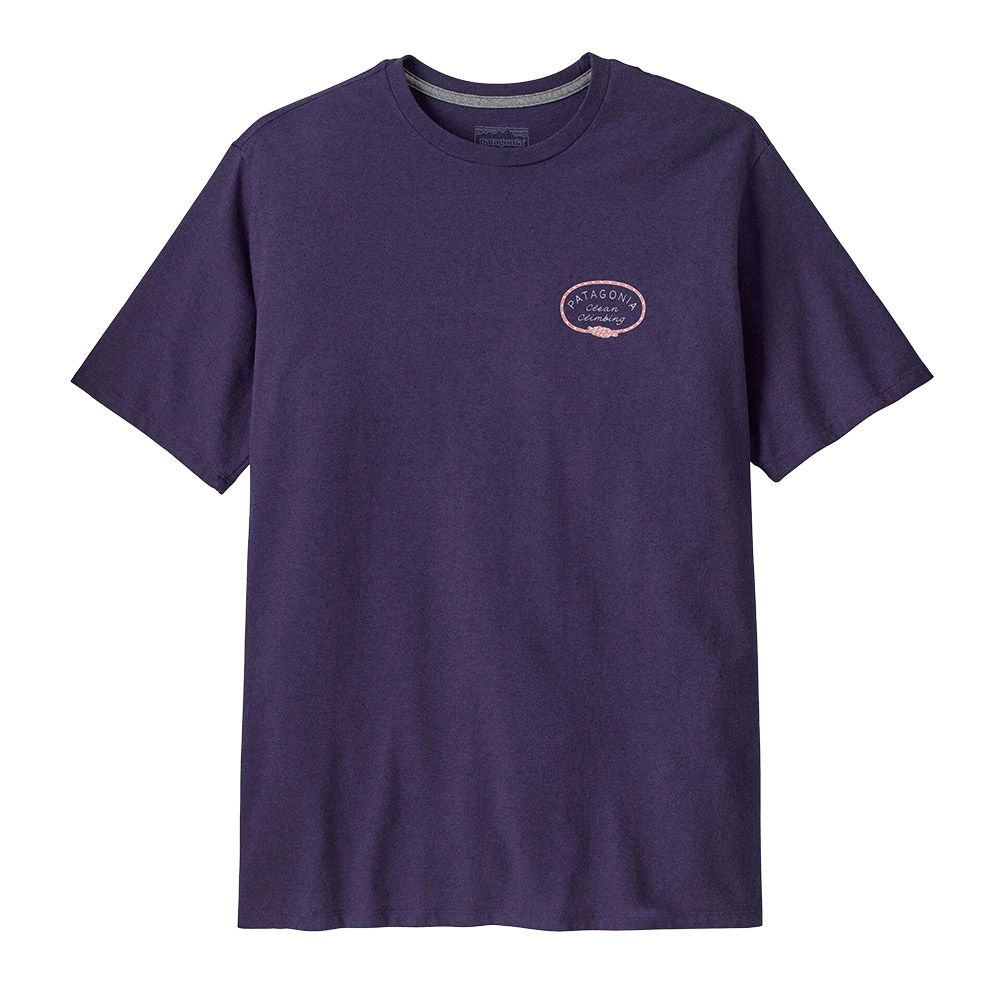M'S Clean Climb Roots Responsibili-Tee Men's T-shirt, Plummet Purple