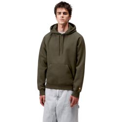 HOODED CHASE SWEAT Men's Hooded Sweat, Olive