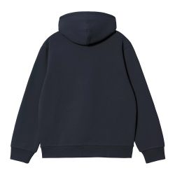 HOODED CARHARTT SWEAT Men's Hooded Sweat, Deep Night/Palisander