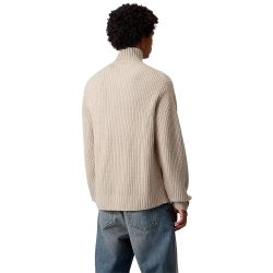 DETROIT HALF ZIP SWEATER Maglione Uomo, Fleur De Sel