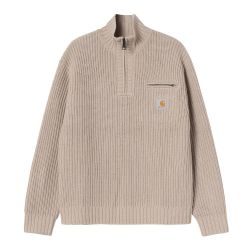 DETROIT HALF ZIP SWEATER Maglione Uomo, Fleur De Sel