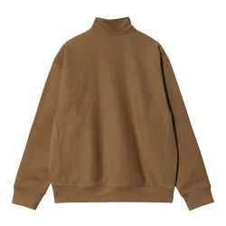 HALF ZIP AMERICAN SCRIPT SWEAT Felpa Uomo, Hamilton Brown