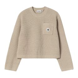 W' MIRA SWEATER Women's Knitwear, Fleur De Sel