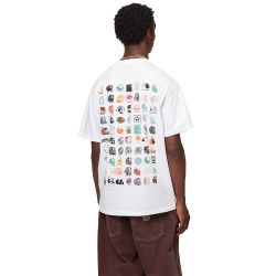 S/S C LOGO ARCHIVE T-SHIRT Men's T-shirt, White
