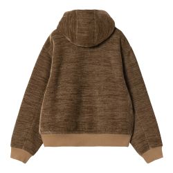 W'OG ACTIVE SWEAT JACKET Women's Reversible Jacket, Hamilton Brown