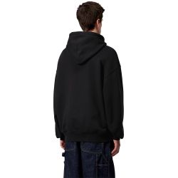 HOODED HACKWORK SWEAT Men's Hoodie, Black