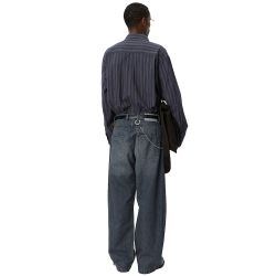 STRAIGHT CUT JEANS Men's Jeans, Stonewashed Grey