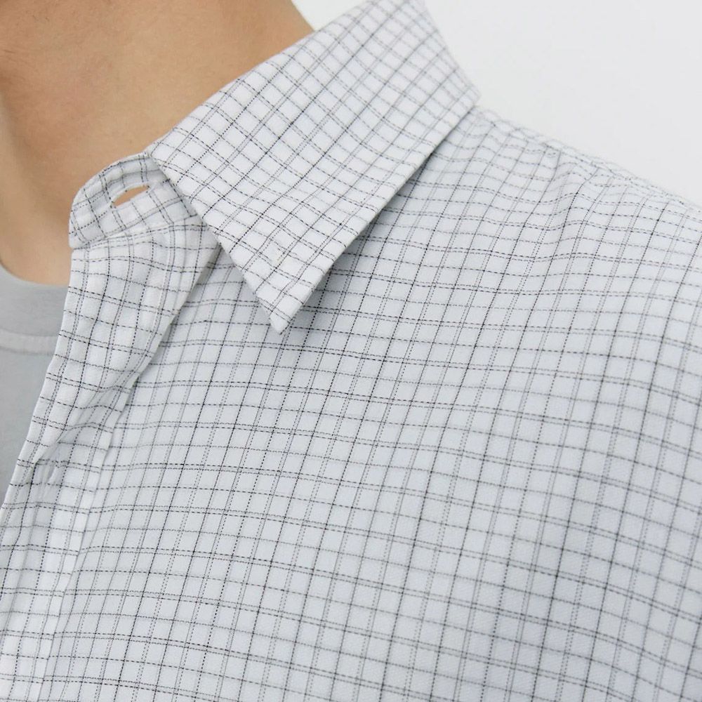 NETWORK SHIRT Men's Shirt, White Vintage Check