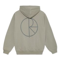 DAVE HOODIE STROKE LOGO Men's Hooded Sweat, Vetiver