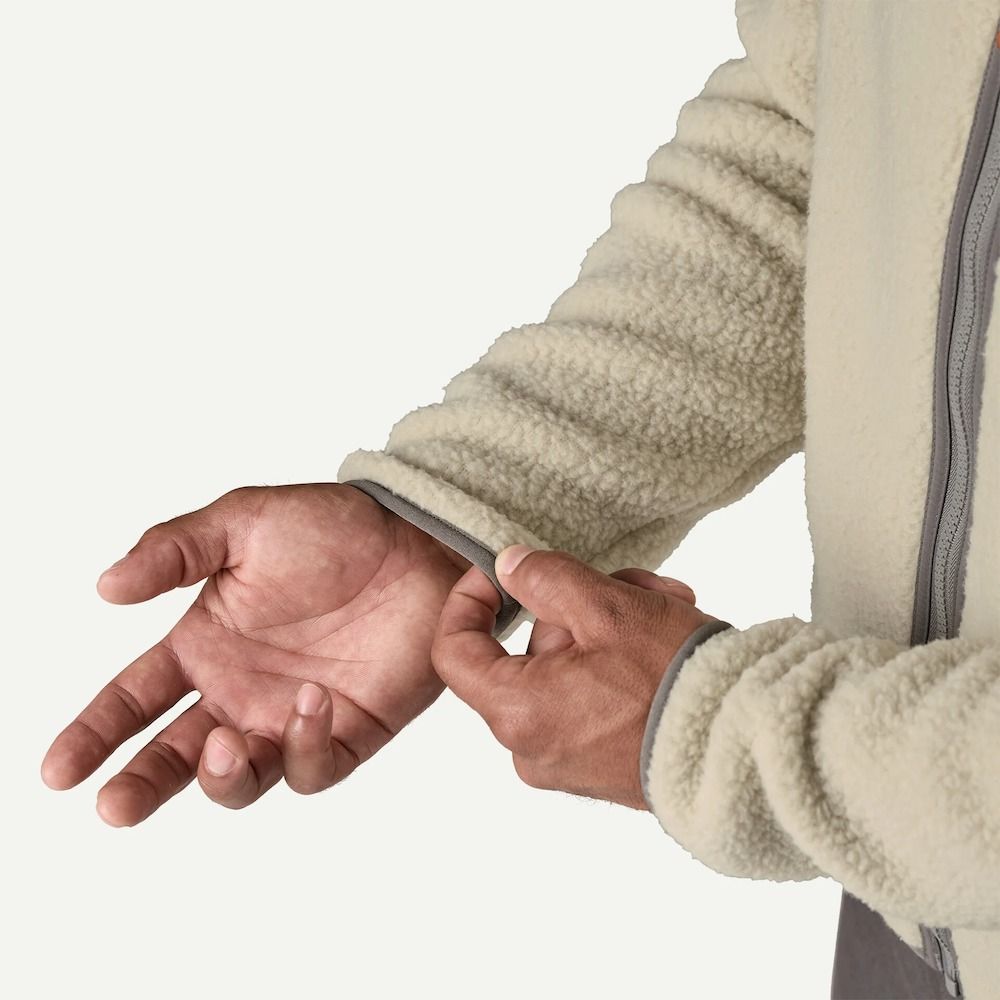 M'S RETRO PILE JACKET Men's Pile Jacket, Pelican