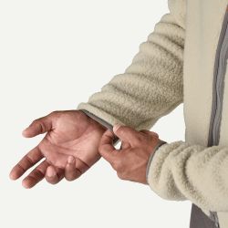 M'S RETRO PILE JACKET Men's Pile Jacket, Pelican