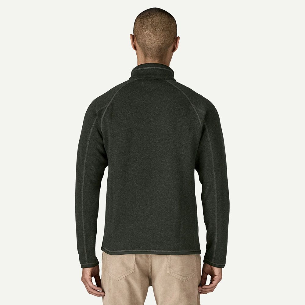 M'S BETTER SWEATER 1/4 ZIP Men's Knitted Sweat, Old Growth Green