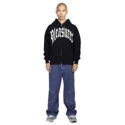 TWITCH ZIP HOODIE Unisex Full Zip Hoodie, Black