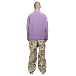 ONYX HALF ZIP POLAR FLEECE Unisex Sweater, Lilac