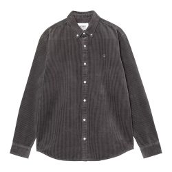 L/S MADISON CORD SHIRT Men's Shirt, Graphite