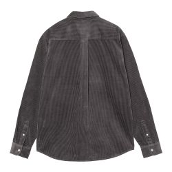 L/S MADISON CORD SHIRT Men's Shirt, Graphite