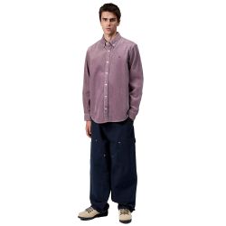 L/S MADISON CORD SHIRT Men's Shirt, Phlox