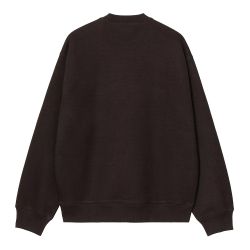 BIG SCHOOL SWEAT Felpa Girocollo Uomo, Tobacco