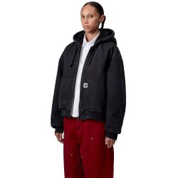 W' OG Active Jacket (Winter) Women's Jacket, Black Stone Washed