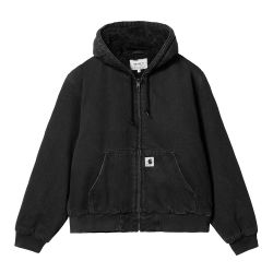 W' OG Active Jacket (Winter) Women's Jacket, Black Stone Washed