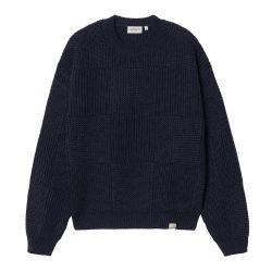 BISHOP SWEATER Men's Knitted Sweat, Dark Navy