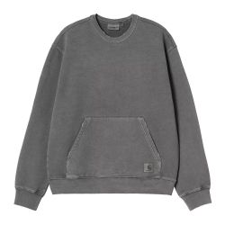 Torion Sweatshirt Felpa Girocollo Uomo, Black Grind Wash