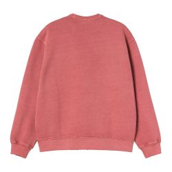 Torion Sweatshirt Felpa Girocollo Uomo, Marsala Grind Wash