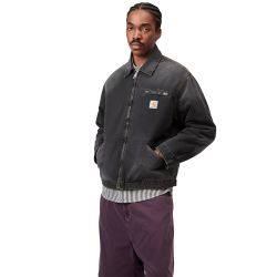 OG DETROIT JACKET Men's Jacket, Black Grind Wash