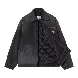 OG DETROIT JACKET Men's Jacket, Black Grind Wash