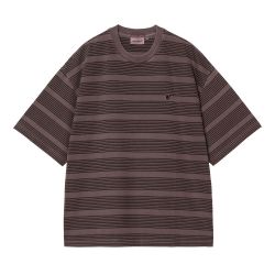 S/S HANSON T-SHIRT T-shirt Uomo, Hanson Stripe Palisander