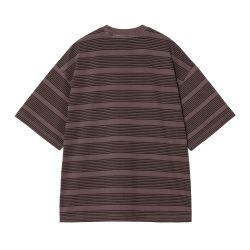 S/S HANSON T-SHIRT T-shirt Uomo, Hanson Stripe Palisander