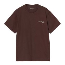S/S GARBLE T-SHIRT T-shirt Uomo, Palisander
