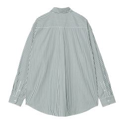 L/S DALDRY SHIRT Camicia Uomo, Daldry Stripe Office Blue