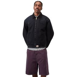 OG SANTA FE JACKET Giacca Uomo, Black/Black Grind Wash