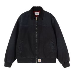 OG SANTA FE JACKET Giacca Uomo, Black/Black Grind Wash