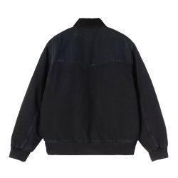 OG SANTA FE JACKET Giacca Uomo, Black/Black Grind Wash