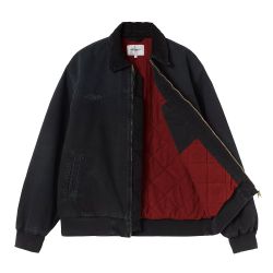 OG SANTA FE JACKET Giacca Uomo, Black/Black Grind Wash
