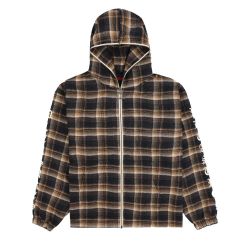 GROOVE ZIP PONCHO HOODIE Maglia Zip e Cappuccio Uomo, Brown