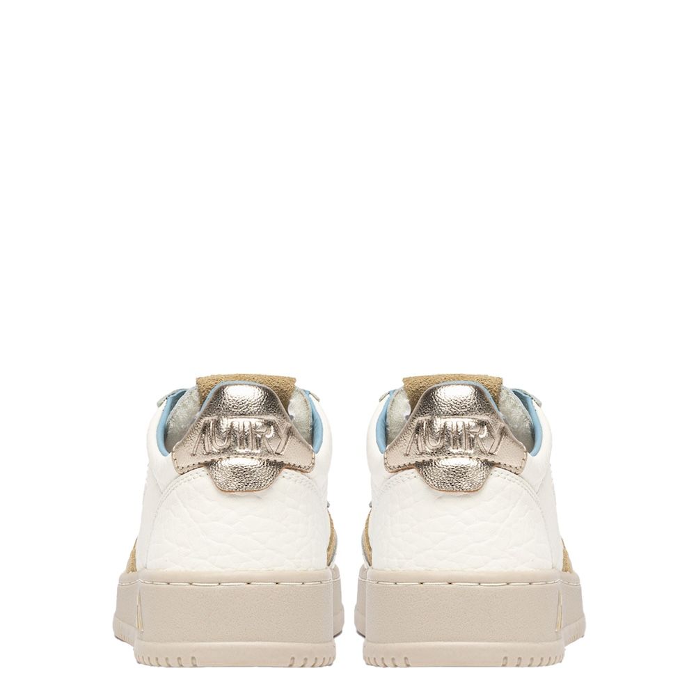 MEDALIST LOW WOMAN NBK/ELE/SUEDE Sneakers Donna, Platinum/Sponge