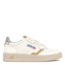 MEDALIST LOW WOMAN NBK/ELE/SUEDE Sneakers Donna, Platinum/Sponge
