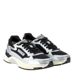 HYPERWAY LOW MAN MESH/MIR Men's Sneakers, Silver/Black