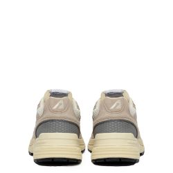 HYPERWAY LOW MAN SUEDE/MESH Sneakers Uomo, Sand/Silver
