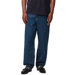 SINGLE KNEE PANT Men's Trousers, Blue Stone Washed