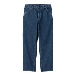 SINGLE KNEE PANT Men's Trousers, Blue Stone Washed